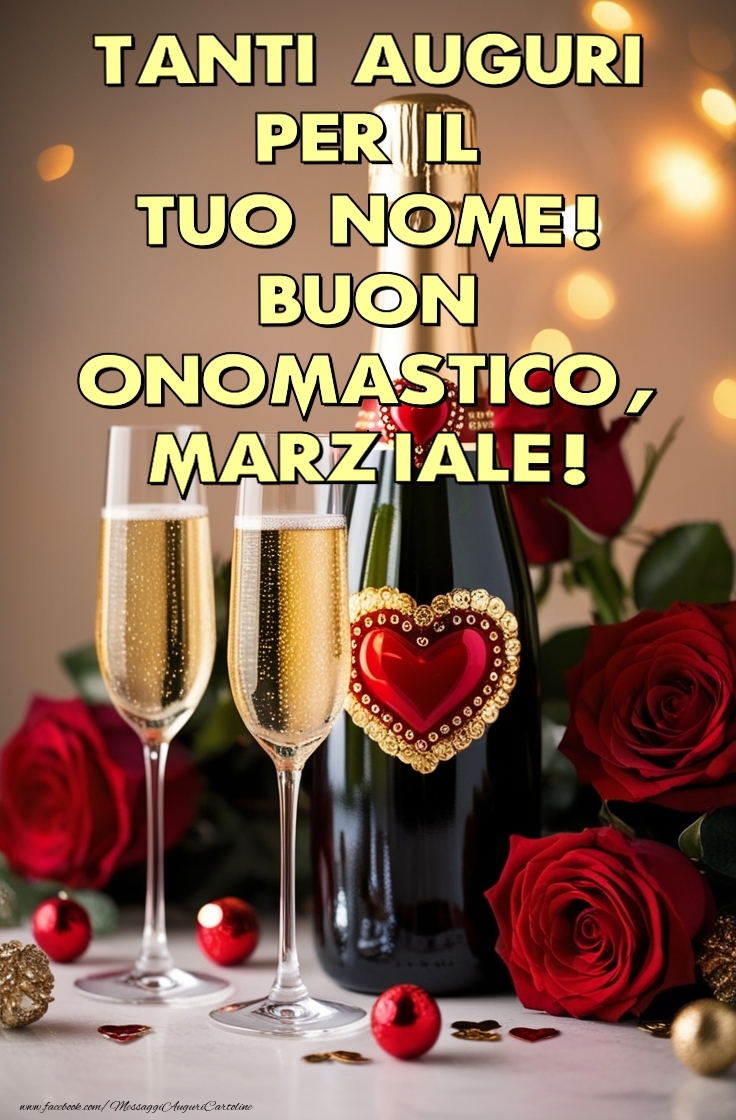 Cartoline di onomastico - Tanti auguri  per il  tuo nome
