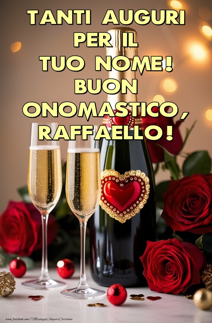 Cartoline di onomastico - Tanti auguri  per il  tuo nome