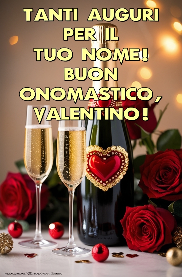 Cartoline di onomastico - Tanti auguri  per il  tuo nome