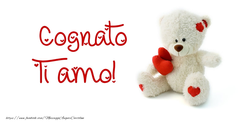 Cartoline d'amore per Cognato - Cognato Ti amo!