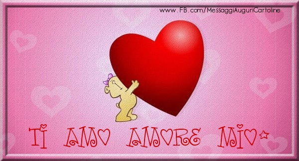 Cartoline d'amore per Marito - Ti amo amore mio
