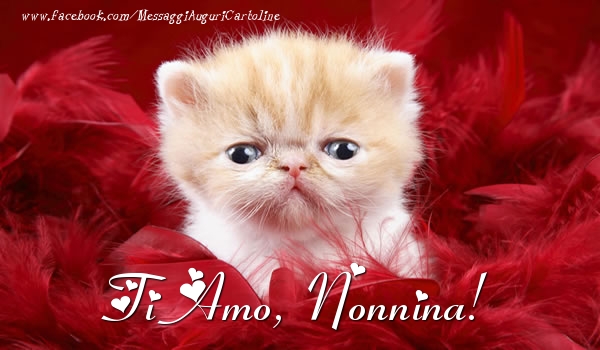 Cartoline d'amore per Nonna - Ti amo, nonnina!