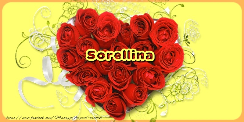 Cartoline d'amore per Sorella - Sorellina