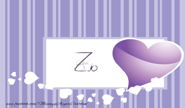 Cartoline d'amore per Zio - Love zio