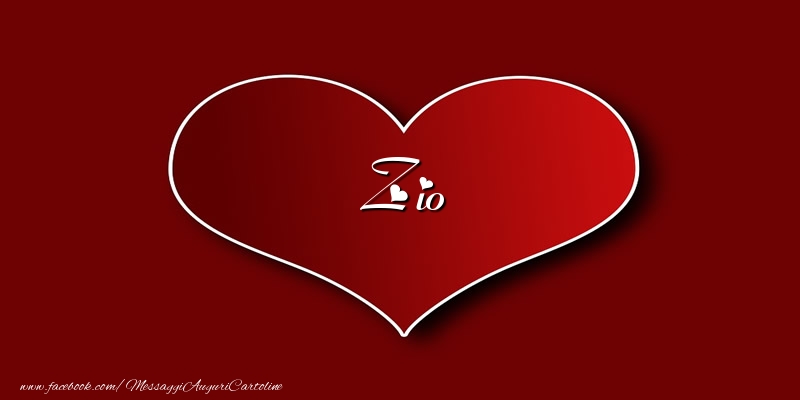 Cartoline d'amore per Zio - Amore zio