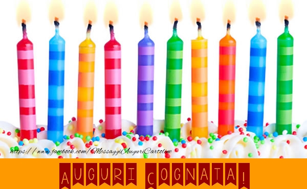 Cartoline di auguri per Cognata - Auguri cognata!