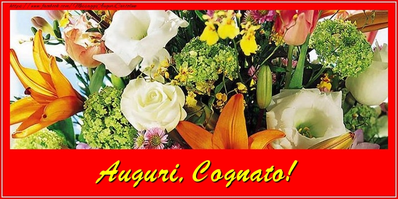 Cartoline di auguri per Cognato - Auguri, cognato!