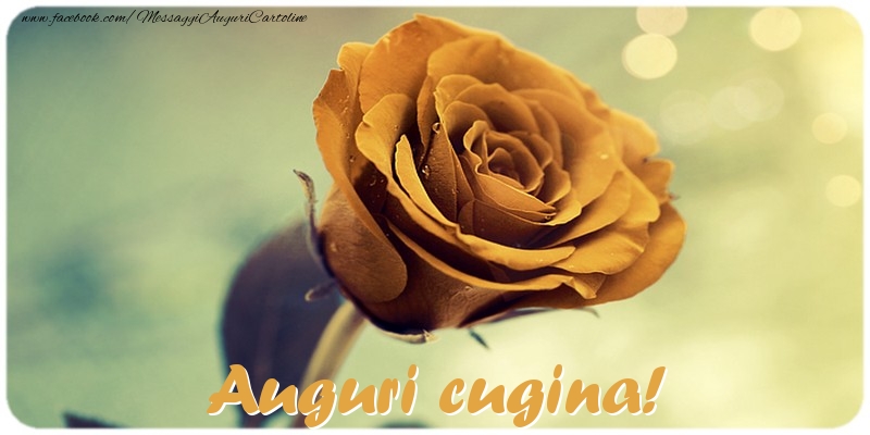 Cartoline di auguri per Cugina - Auguri cugina