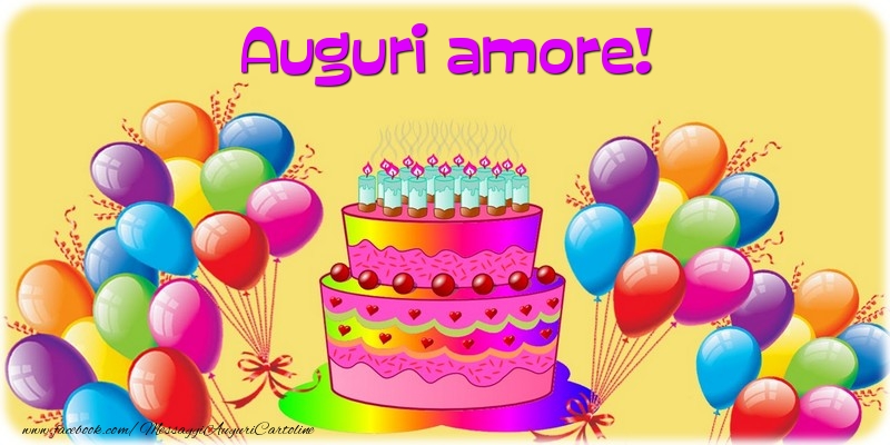Cartoline di auguri per Fidanzato - Auguri amore