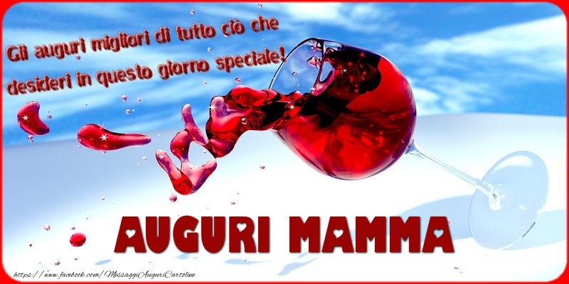 Cartoline di auguri per Mamma - Tanti auguri  mamma