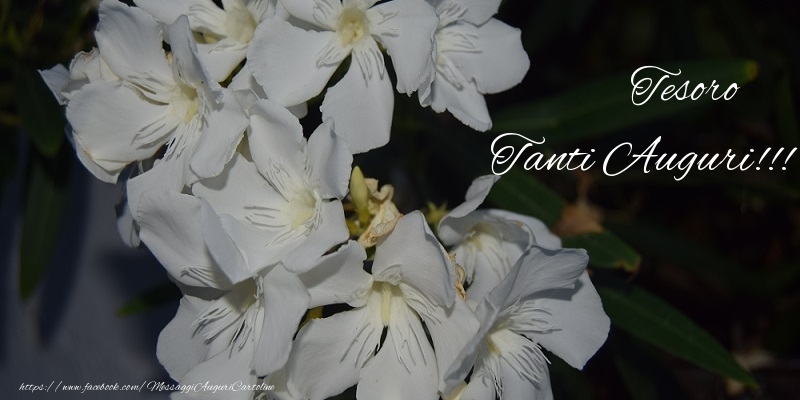 Cartoline di auguri per Marito - Tanti Auguri!!! tesoro
