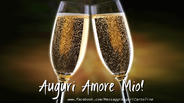 Cartoline di auguri per Moglie - Auguri amore mio!
