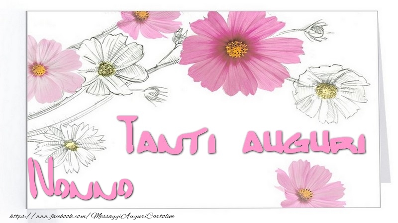 Cartoline di auguri per Nonno - Tanti  auguri nonno