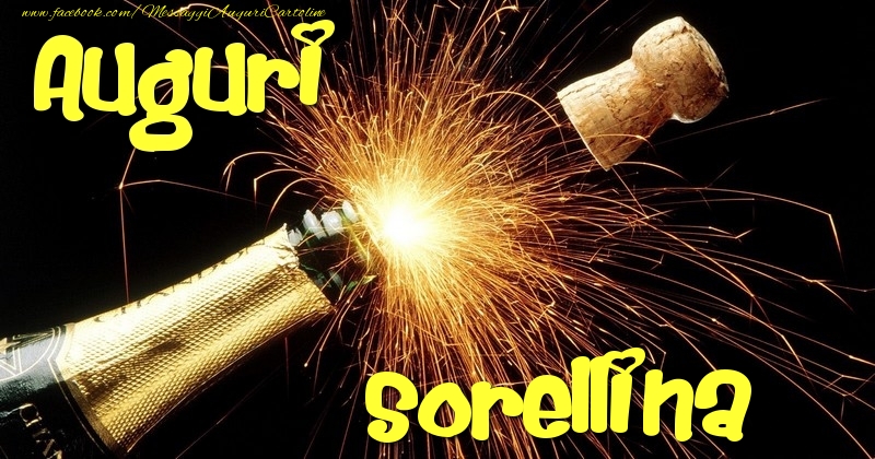 Cartoline di auguri per Sorella - Auguri sorellina