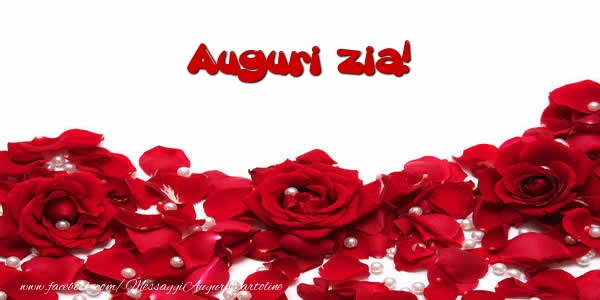 Cartoline di auguri per Zia - Auguri  zia!