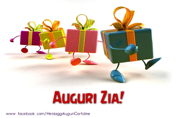 Cartoline di auguri per Zia - Auguri zia!