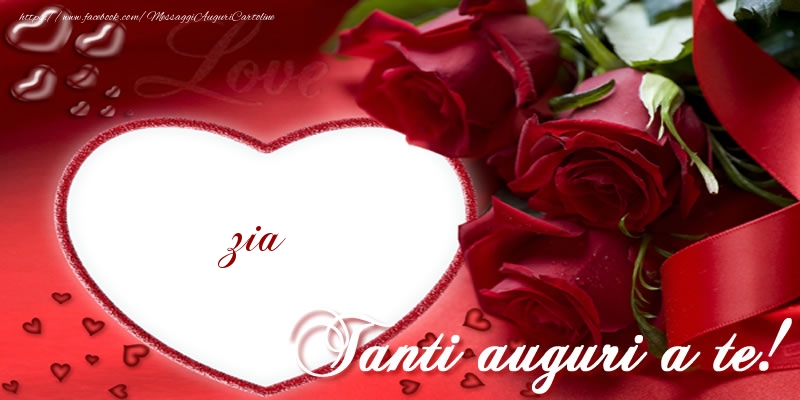 Cartoline di auguri per Zia - Tanti auguri a te, zia!