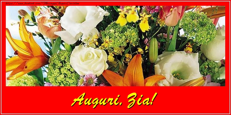 Cartoline di auguri per Zia - Auguri, zia!