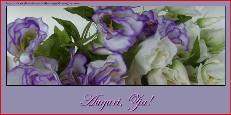 Cartoline di auguri per Zia - Auguri, zia!