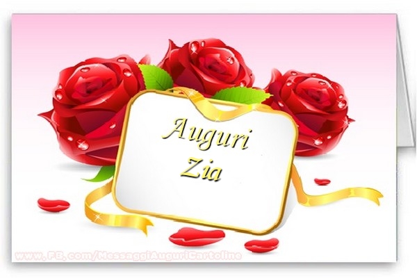 Cartoline di auguri per Zia - Auguri, zia!
