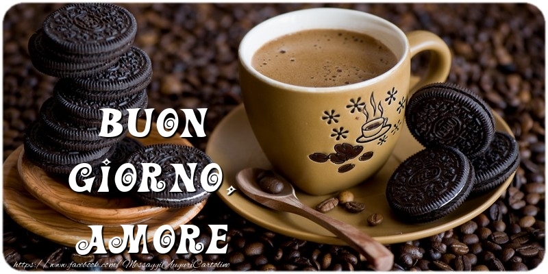 Cartoline di buongiorno per Marito - Buon Giorno, amore