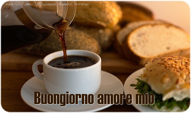 Cartoline di buongiorno per Moglie - Buongiorno amore mio