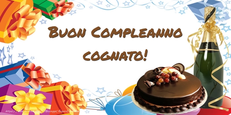 Cartoline di compleanno per Cognato - Buon Compleanno cognato!