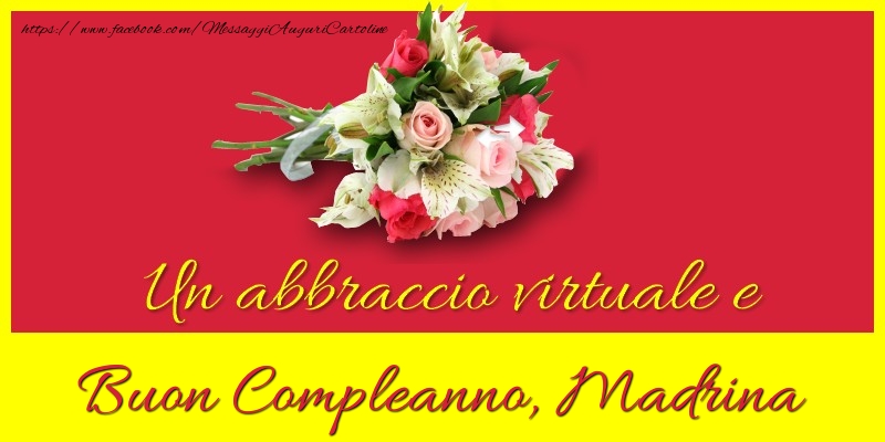 Cartoline di compleanno per Madrina - Buon compleanno, madrina