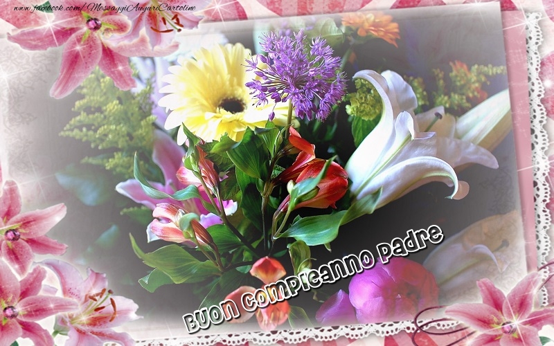 Cartoline di compleanno per Padre - Buon Compleanno padre