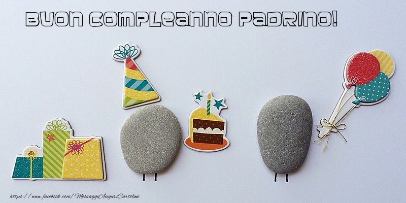 Cartoline di compleanno per Padrino - Tanti Auguri di Buon Compleanno padrino!