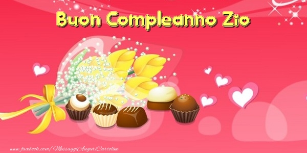 Cartoline di compleanno per Zio - Buon Compleanno zio