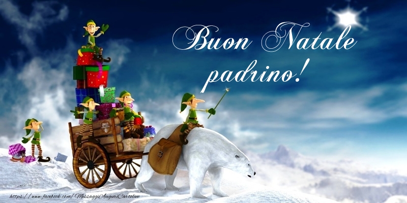 Cartoline di Natale per Padrino - Buon Natale padrino!