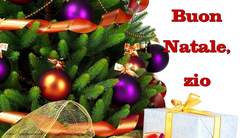 Cartoline di Natale per Zio - Buon Natale, zio