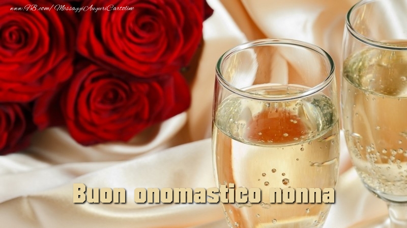 Cartoline di onomastico per Nonna - Buon onomastico nonna