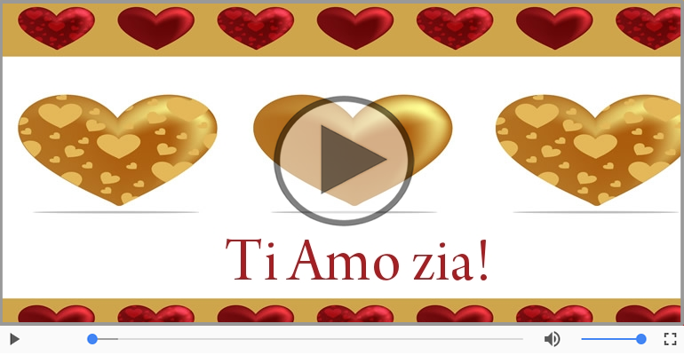 Zia, Ti amo!
