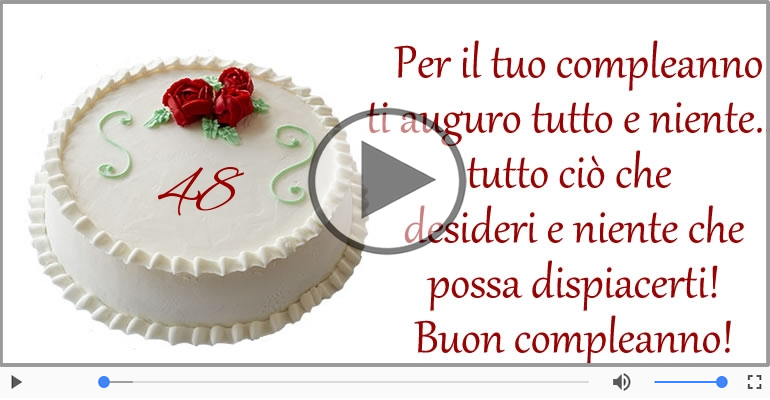 Tanti Auguri 48 anni!