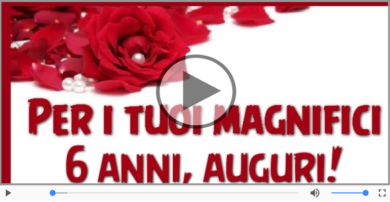 Tanti Auguri 6 anni!