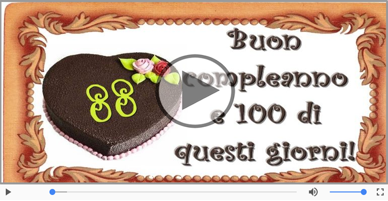 Tanti Auguri 88 anni!
