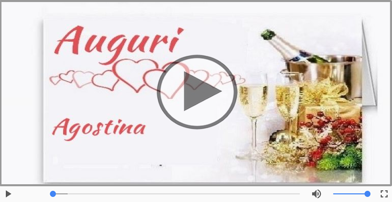 Tanti auguri Agostina!