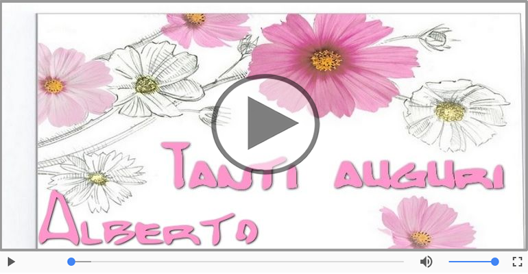 Tanti Auguri di Buon Compleanno Alberto!