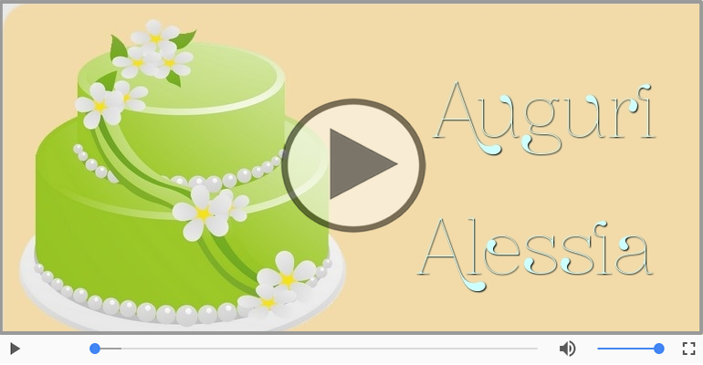 Tanti auguri Alessia!