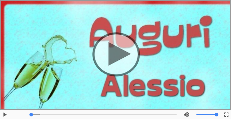 Tanti auguri Alessio!
