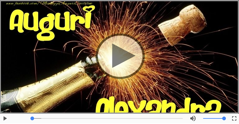 Tanti auguri a te Alexandra!