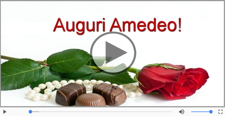Tanti auguri, Amedeo!