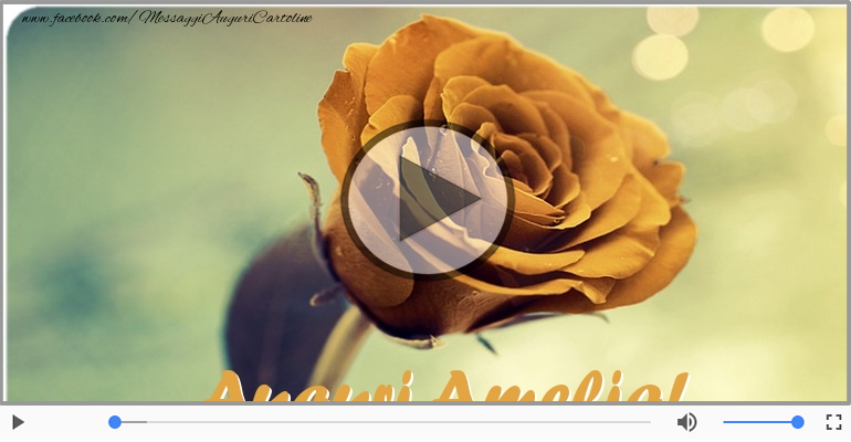 Tanti auguri, Amelia!