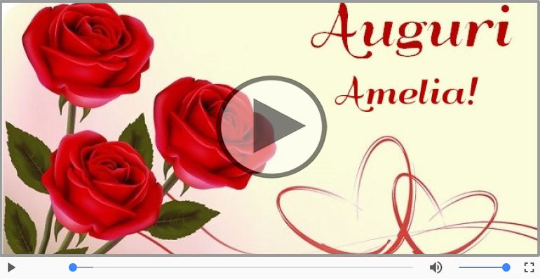 Tanti Auguri di Buon Compleanno Amelia!