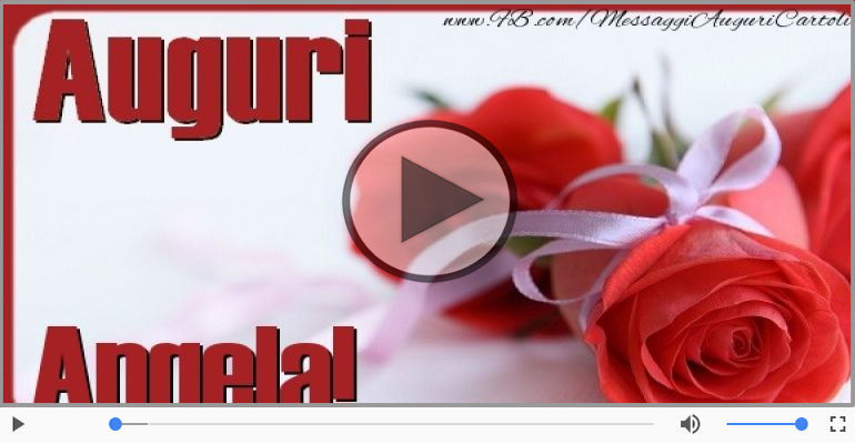 Tanti auguri a te Angela!