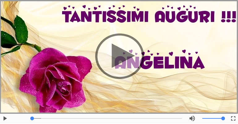 Tanti auguri, Angelina!