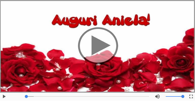 Tanti auguri Aniela!