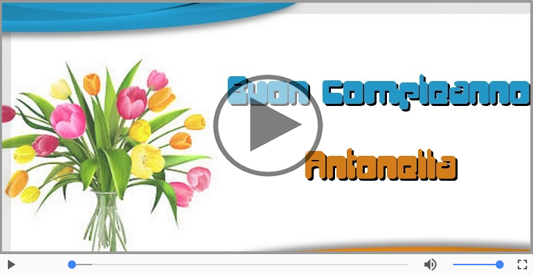 Tanti auguri, Antonella!